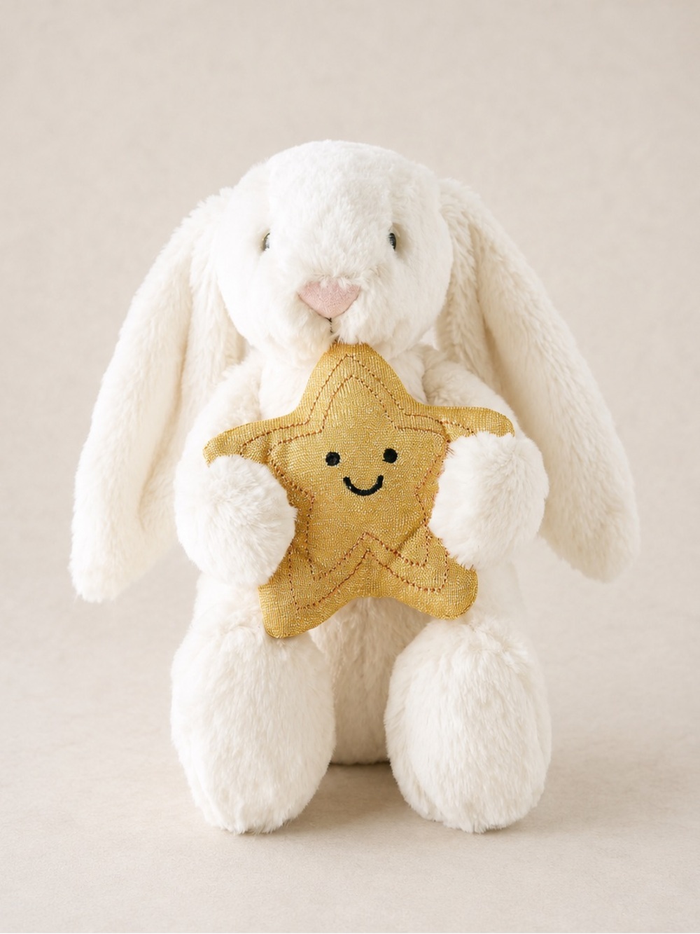 NWT - Jellycat Cream Bunny With Star